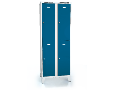  Divided cloakroom locker ALDOP with feet 1920 x 700 x 500